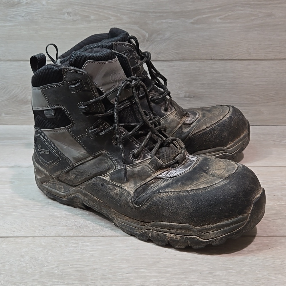 Danner Mens Field Ranger 6"Gray 15163 NMT Steel Toe sneakers shoes boots sz 11